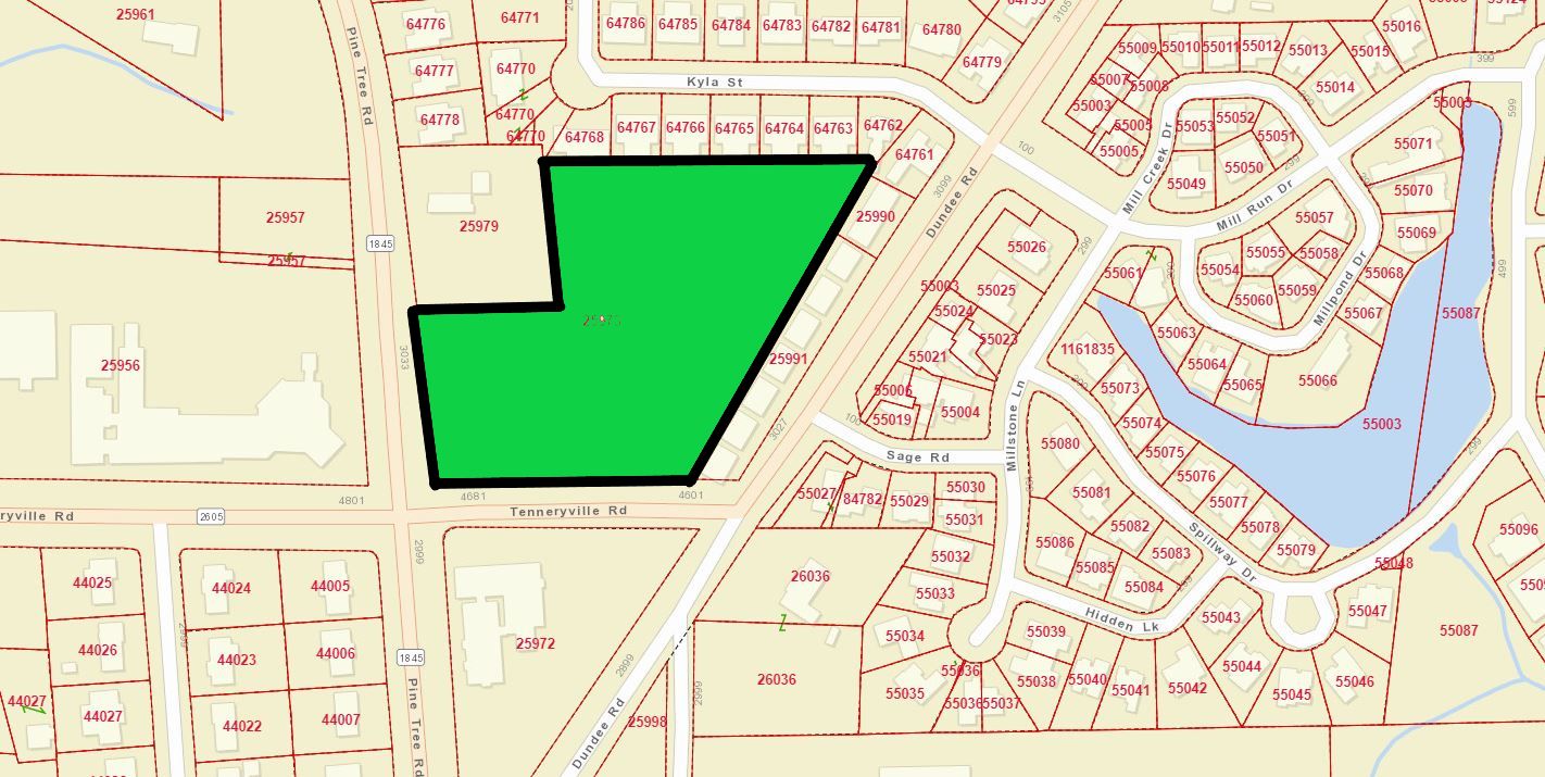 Tenneryville Rd and Pine Tree Rd: Tenneryville Rd and Pine Tree Rd, Longview, TX 75604
